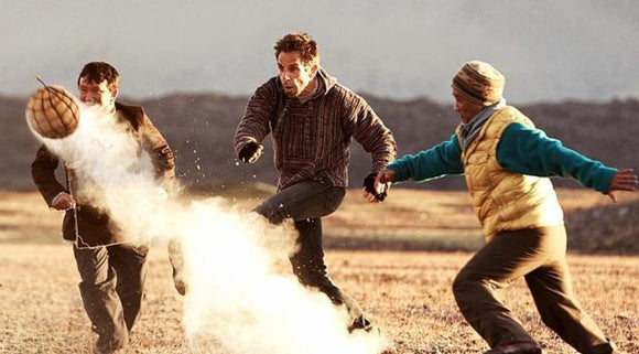 Ben Stiller - Walter Mitty wearing a Mexican Baja Hoodie